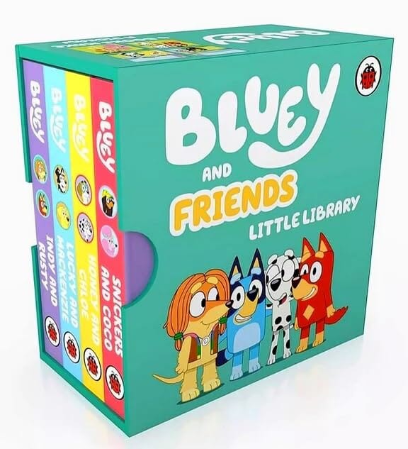 Bluey ストーリーコレクション　リトルライブラリセット Bluey and Friends Little Library by Ladybird 4 Books Collection
