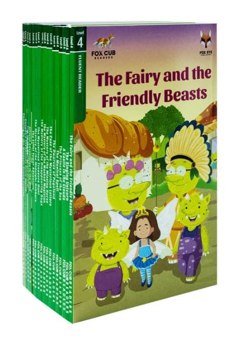Fox Cub: Fluent Reader Set (Level 4) 18 Books Collection Set - Ages 4+ - Paperback 0-5 Fox Eye Publishing