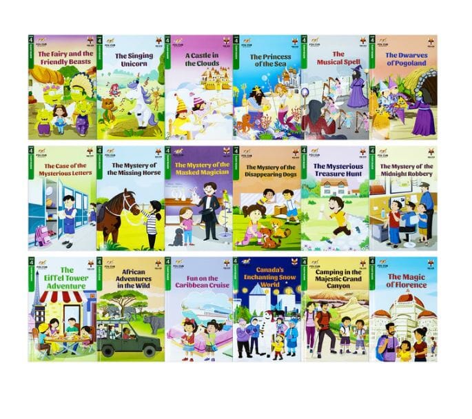 Fox Cub: Fluent Reader Set (Level 4) 18 Books Collection Set - Ages 4+ - Paperback 0-5 Fox Eye Publishing