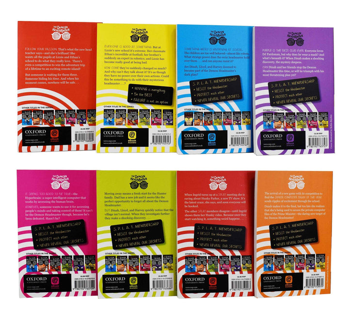 The Demon Headmaster Collection by Gillian Cross 8 Books Set - Fiction - Paperback