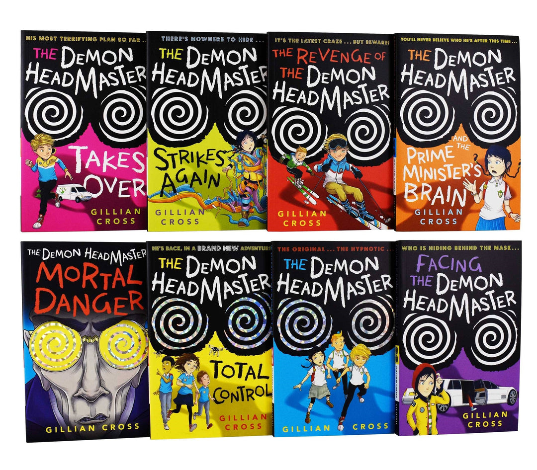 The Demon Headmaster Collection by Gillian Cross 8 Books Set - Fiction - Paperback