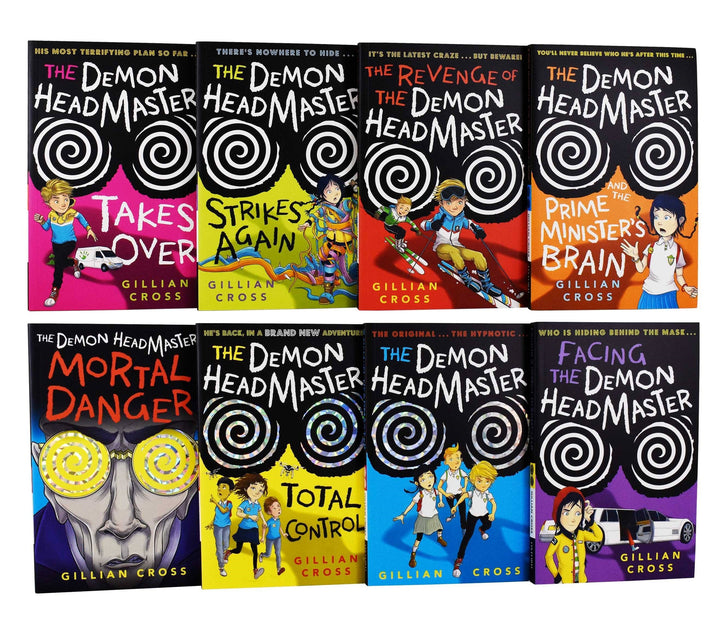 The Demon Headmaster Collection by Gillian Cross 8 Books Set - Fiction - Paperback