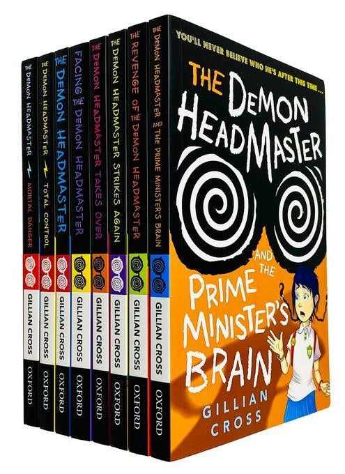 The Demon Headmaster Collection by Gillian Cross 8 Books Set - Fiction - Paperback