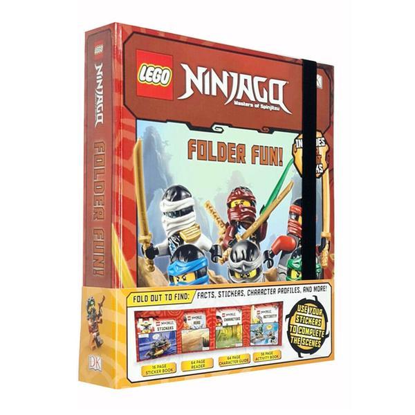 DK Lego Ninjago Folder Fun include 4 Books - Paperback - Age 7-9 7-9 DK Children