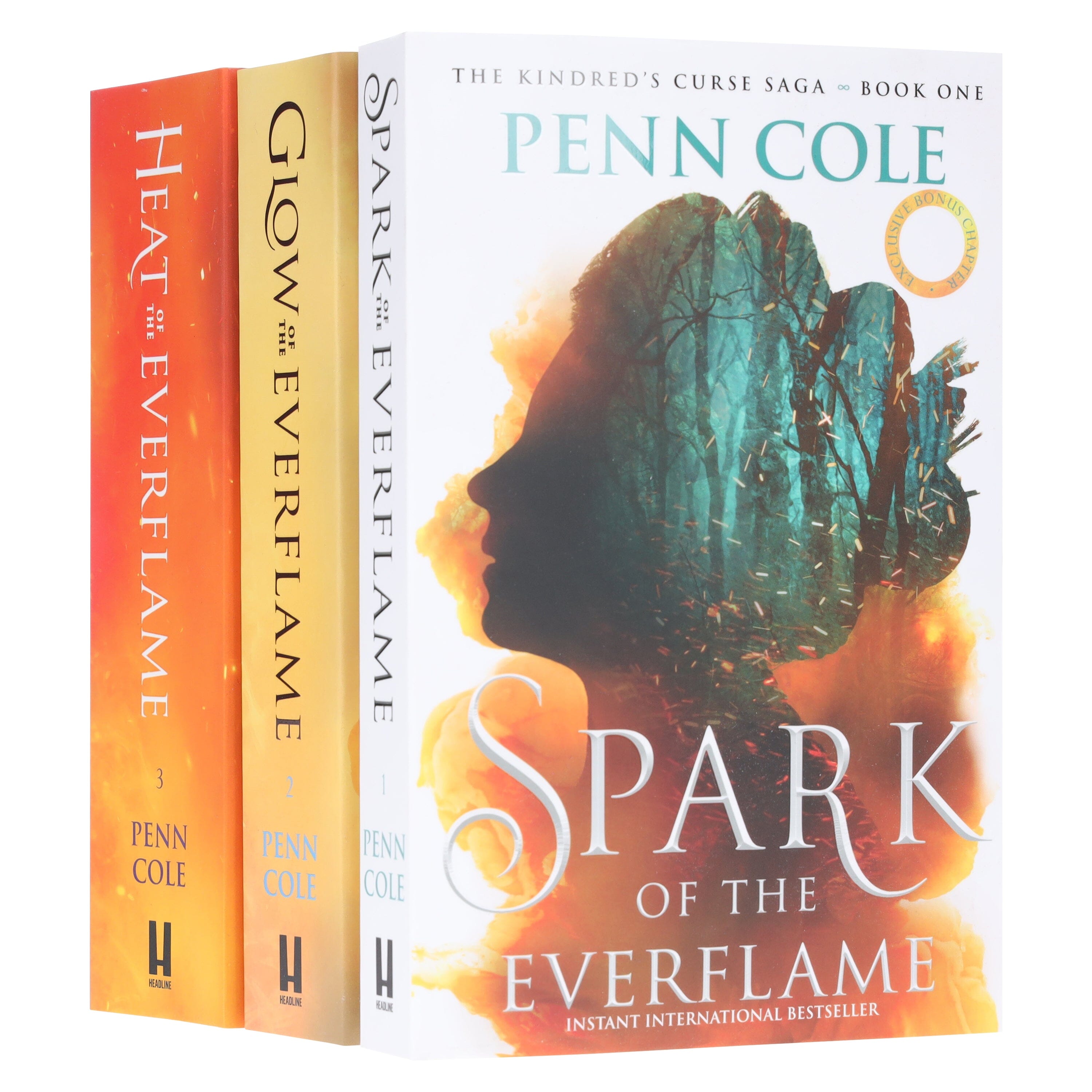 The Kindred's Curse Saga by Penn Cole 3 Books Collection Set