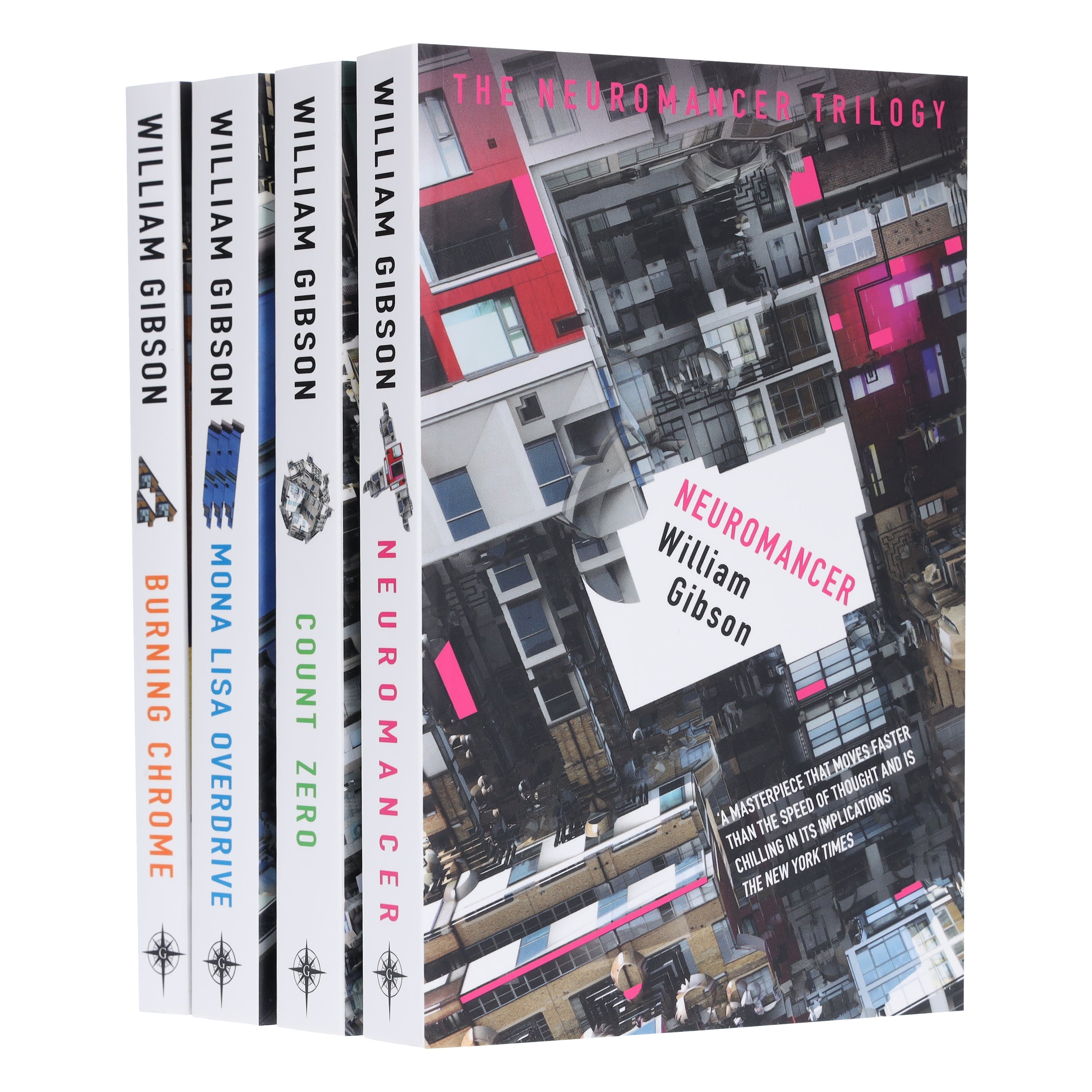 Sprawl Series by William Gibson 4 Books Collection Set - Fiction