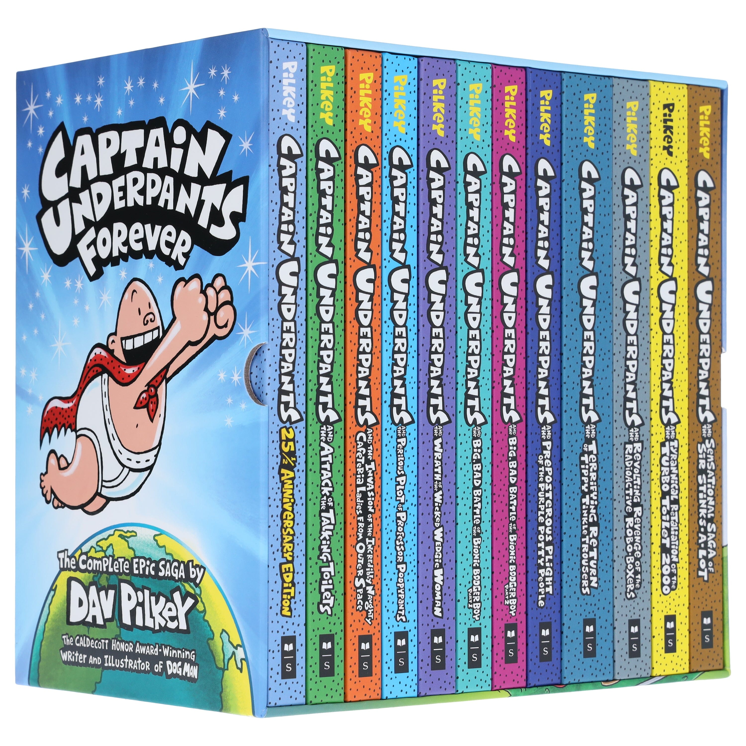 Captain Underpants Forever Full Color Series by Dav Pilkey