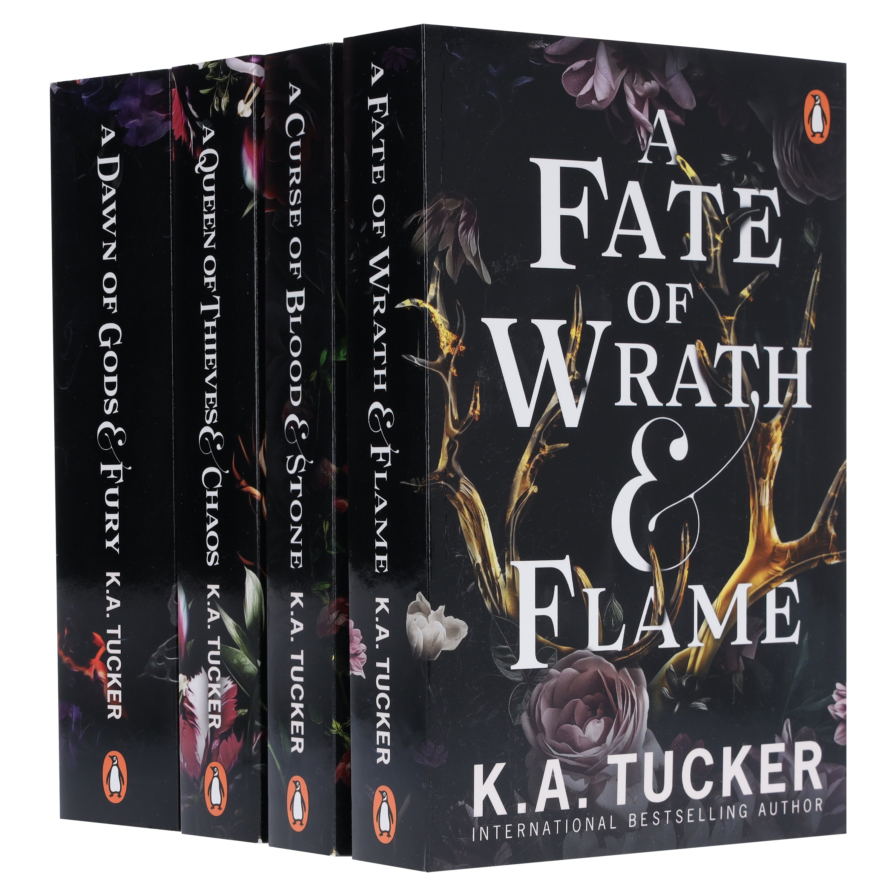 Fate & Flame Series by K.A. Tucker 4 Books Collection Set