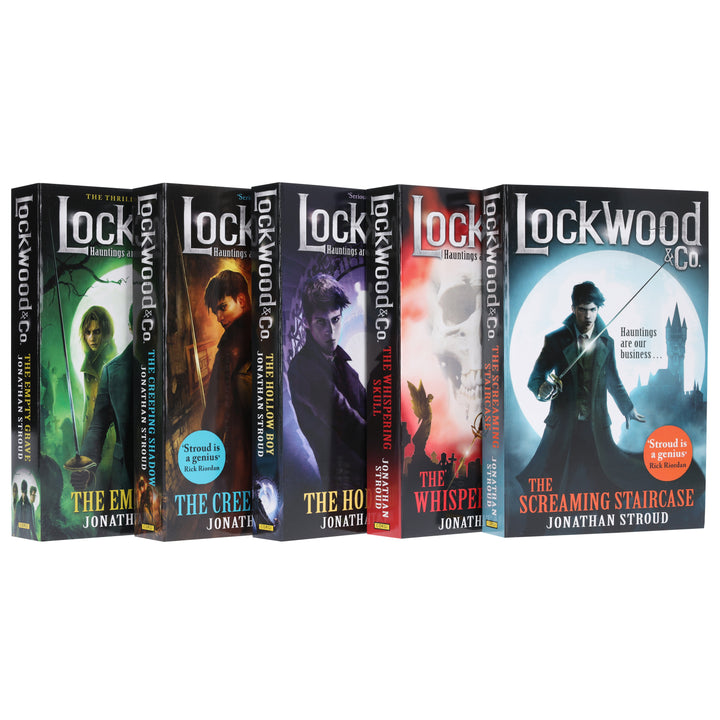 Lockwood & Co. by Jonathan Stroud Complete 5 Books Collection Set - Ages 9-11 - Paperback