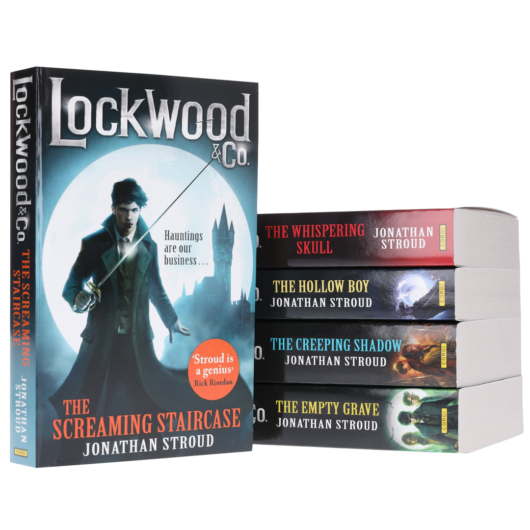 Lockwood & Co. by Jonathan Stroud Complete 5 Books Collection Set - Ages 9-11 - Paperback