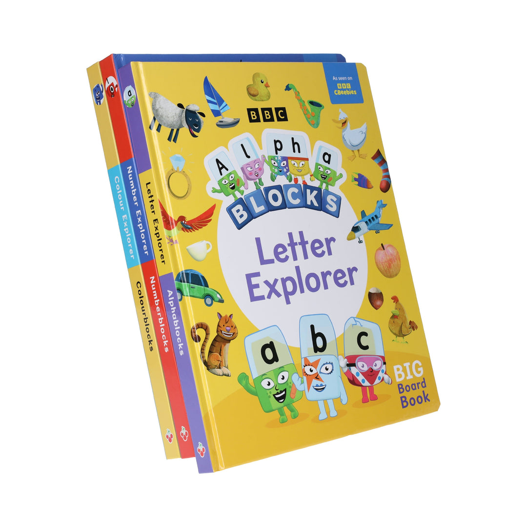 Explorer Collection (Numberblocks, Alphablocks & Colourblocks) 3 Books Collection Set - Ages 0-5 - Board Book 0-5 Sweet Cherry Publishing