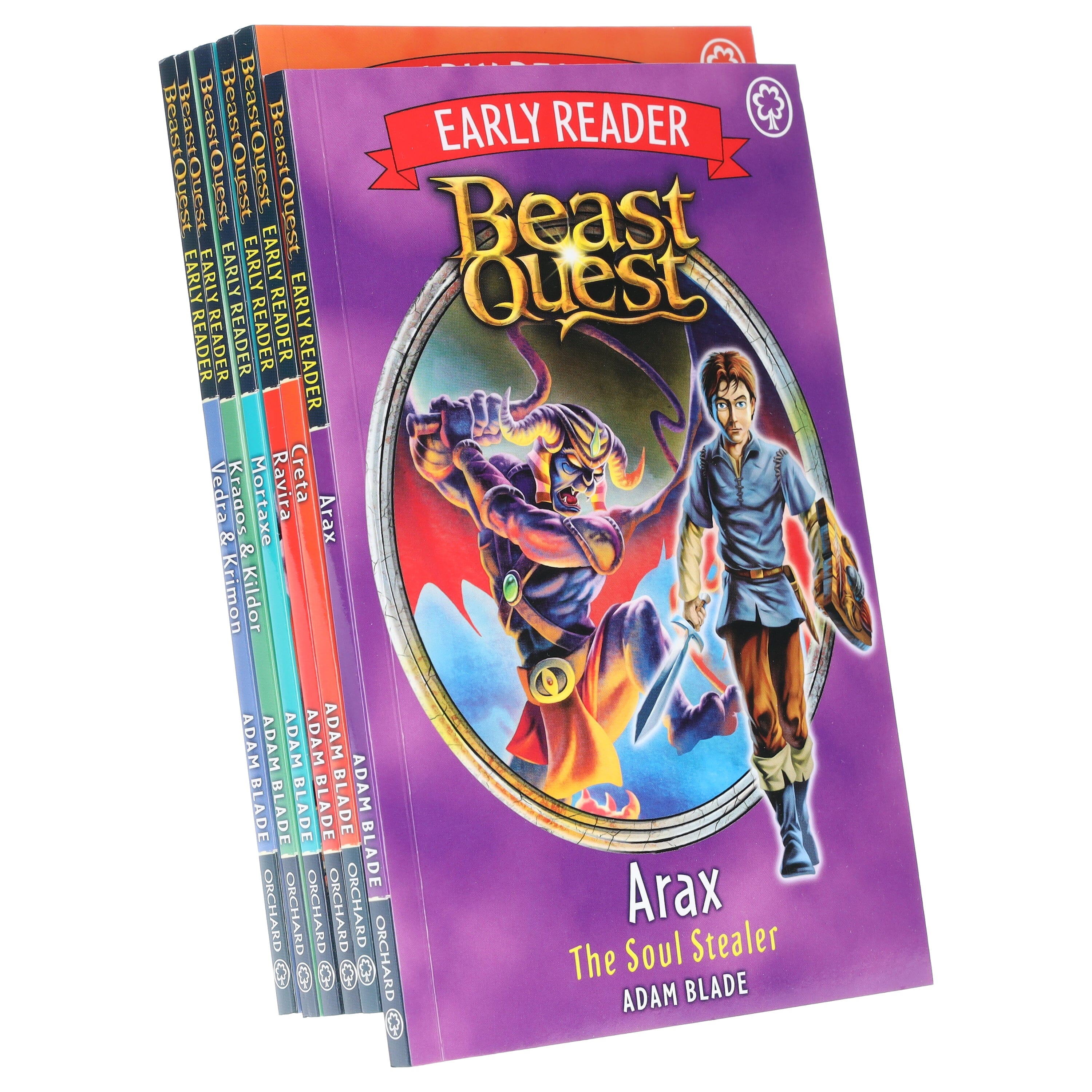 Beast Quest Early Reader Series By Adam Blade 6 Books Collection