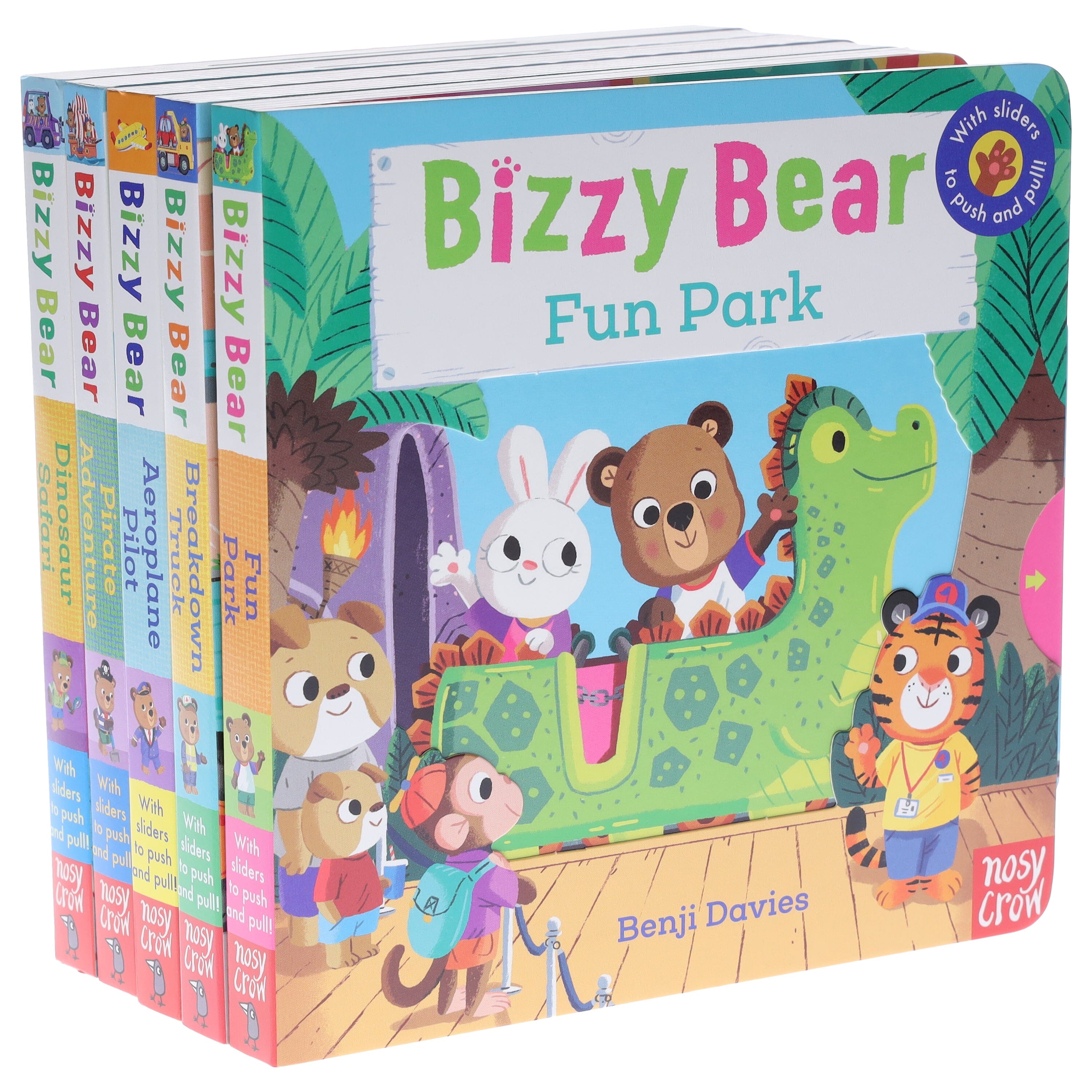 Bizzy Bear Series By Benji Davies 5 Books Collection Set - Ages 0
