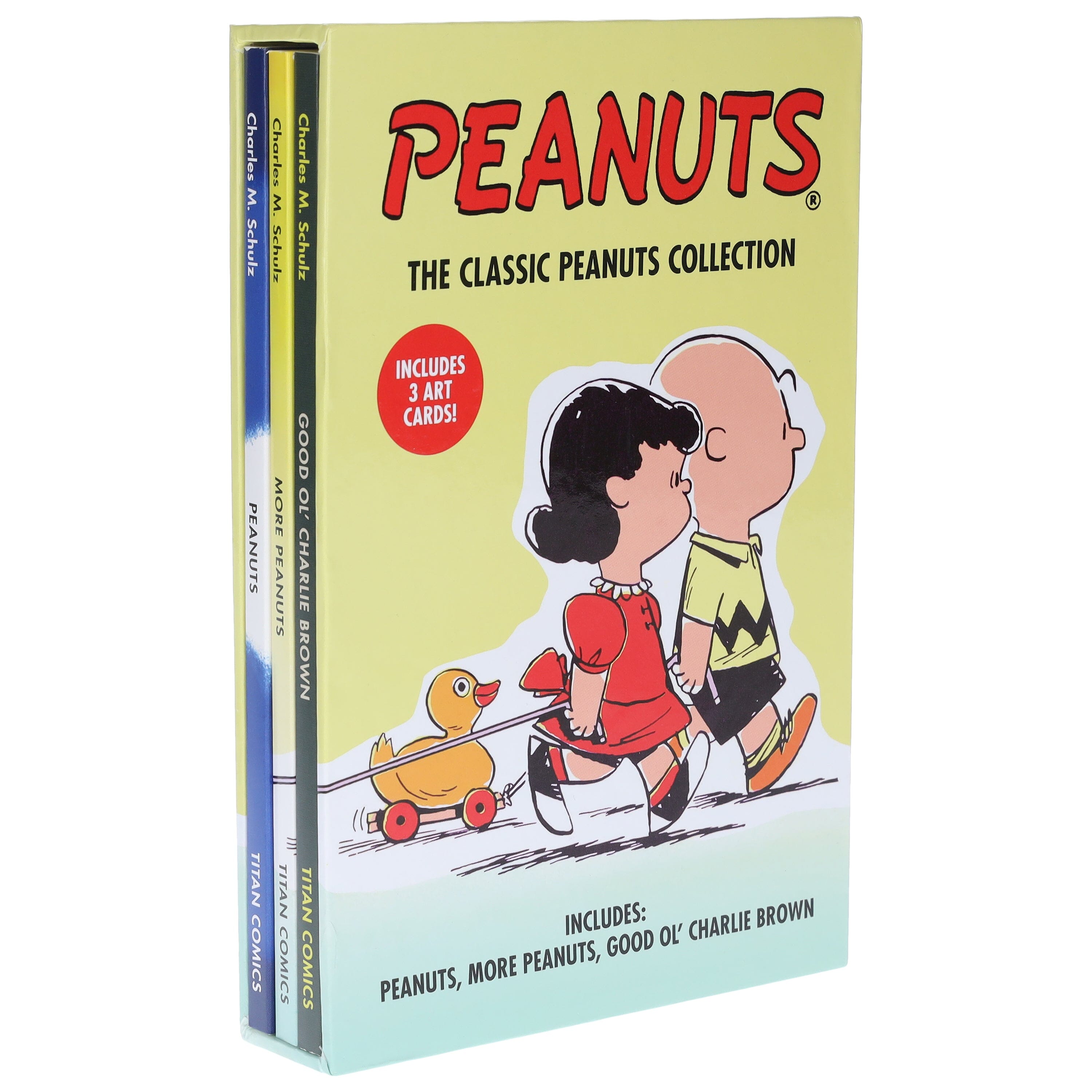 Peanuts: The Classic Collection (Includes 3 Art Cards!) 3 Books