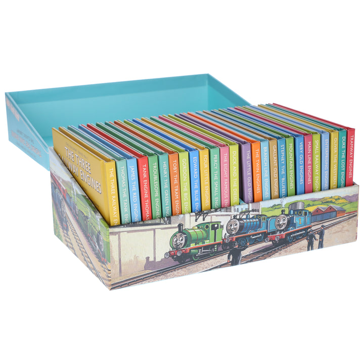 Thomas the Tank Engine: The Classic Library - The Railway Series by Rev. W. Awdry 26 Books Collection Box Set - Ages 5+ - Hardback