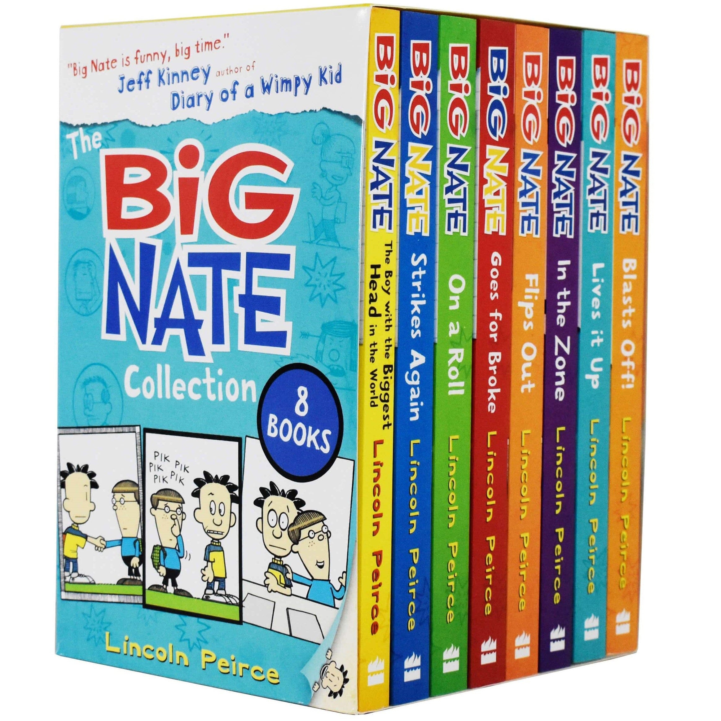 Big Nate Collection by Lincoln Peirce 8 Books – American Bookworm