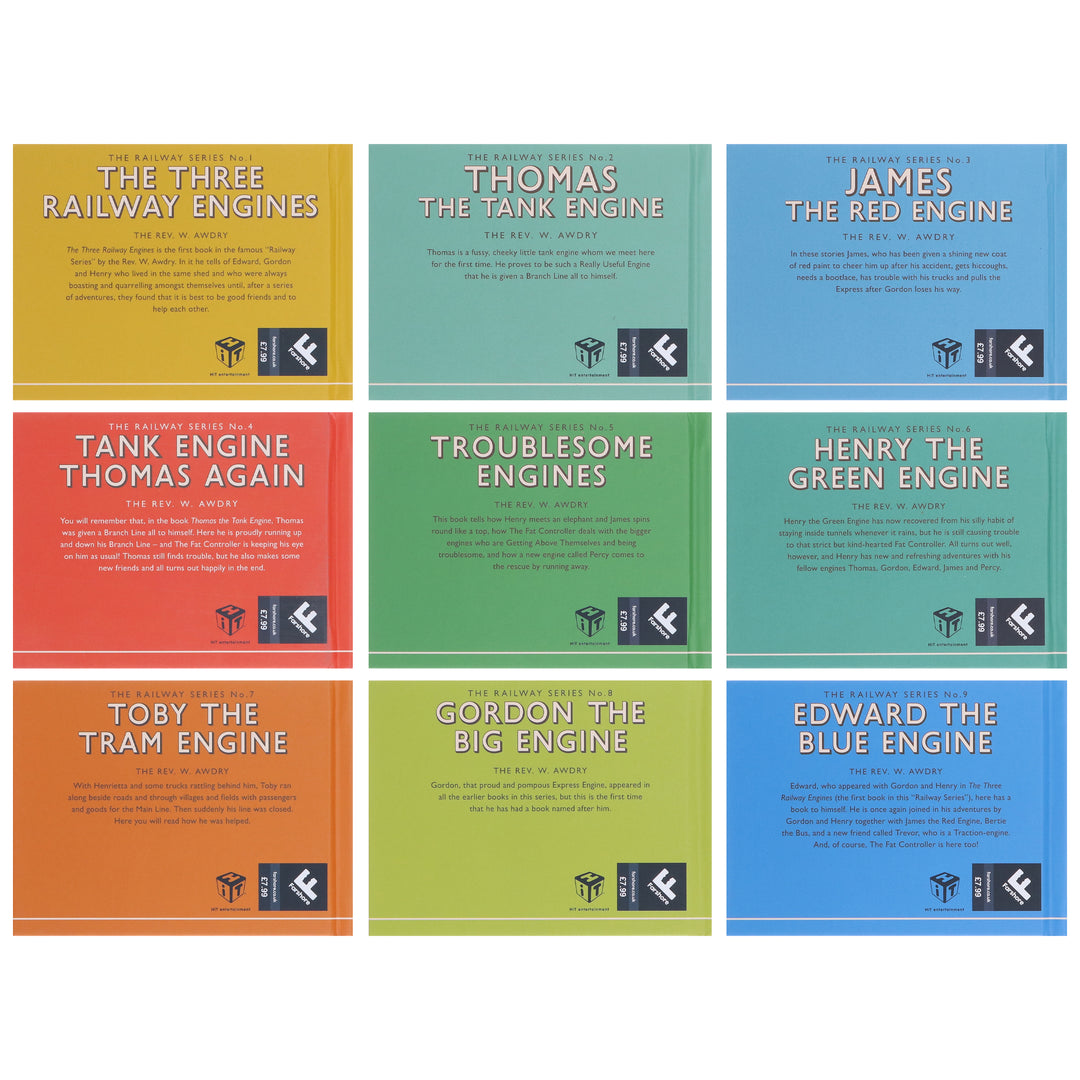 Thomas the Tank Engine: The Classic Library - The Railway Series by Rev. W. Awdry 26 Books Collection Box Set - Ages 5+ - Hardback