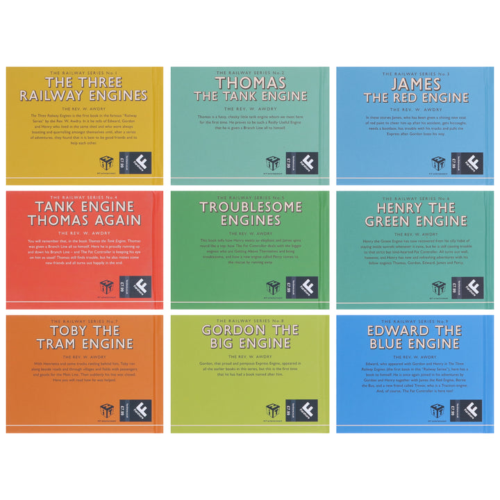 Thomas the Tank Engine: The Classic Library - The Railway Series by Rev. W. Awdry 26 Books Collection Box Set - Ages 5+ - Hardback