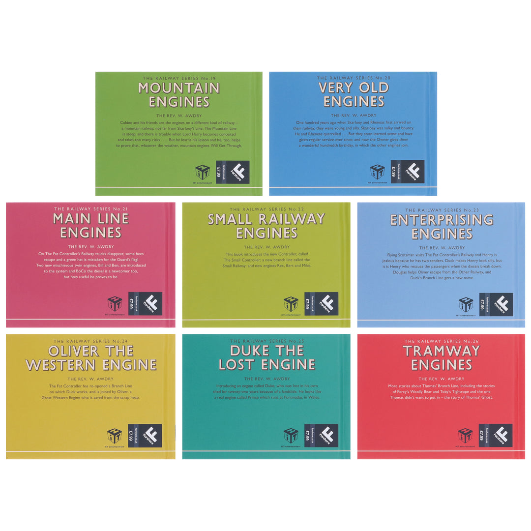 Thomas the Tank Engine: The Classic Library - The Railway Series by Rev. W. Awdry 26 Books Collection Box Set - Ages 5+ - Hardback