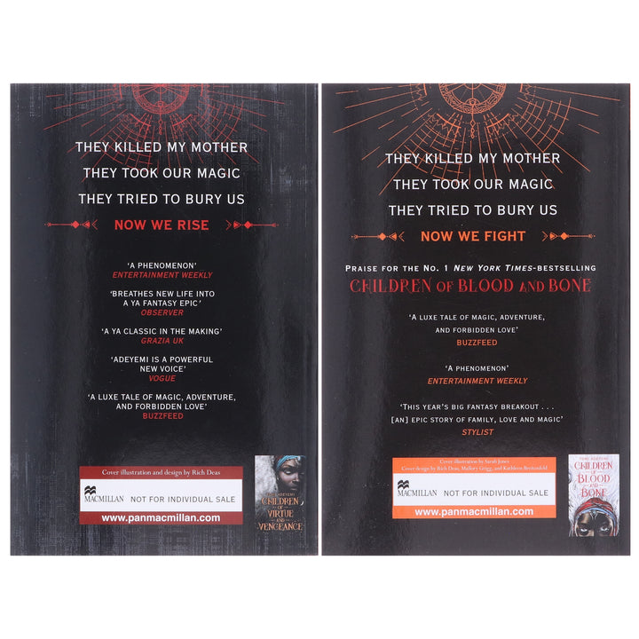 The Legacy of Orisha Series by Tomi Adeyemi 2 Books Collection Box Set - Ages 12-16 - Paperback