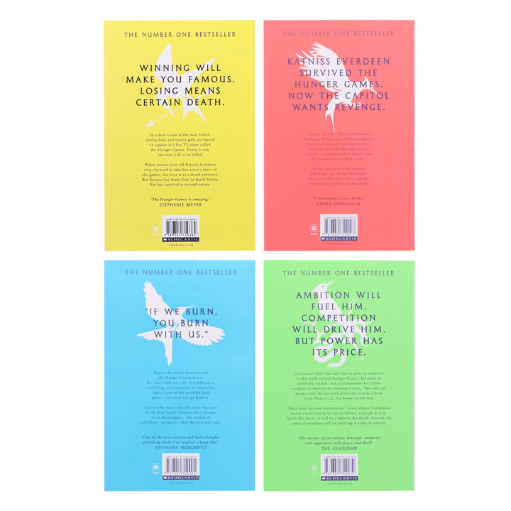 The Hunger Games Series by Suzanne Collins 4 Books Collection Set - Ages 12-18 - Paperback