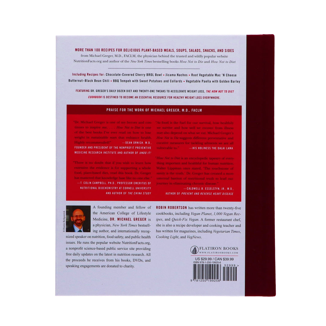 The How Not to Diet Cookbook By Michael Greger MD - Non Fiction - Hardback Non-Fiction Pan Macmillan
