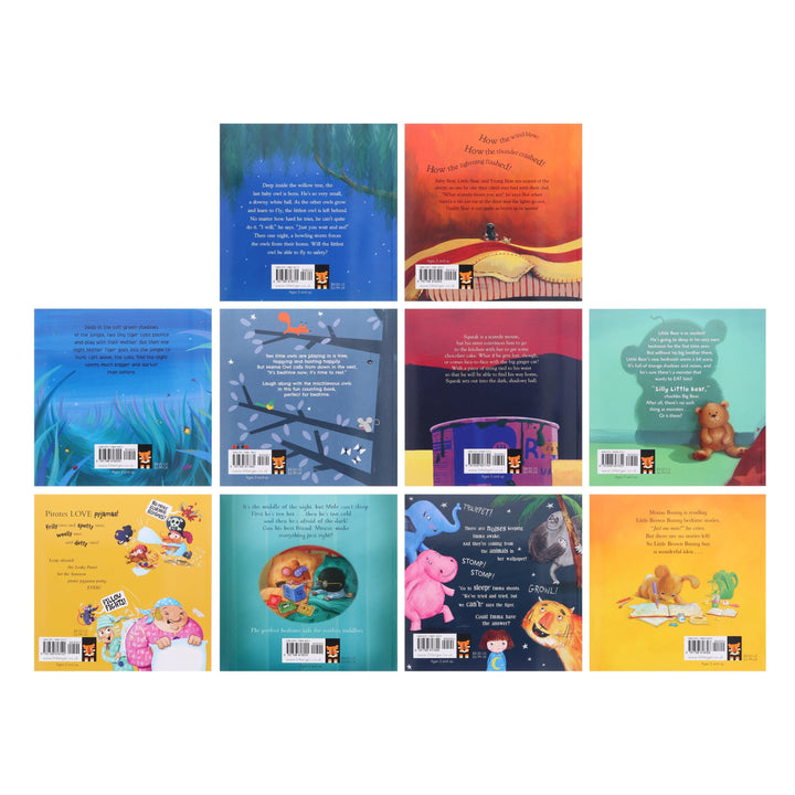 Bedtime Stories 10 Books Ziplock Bag Set By Little Tiger - Age 0-5 - Paperback 0-5 Little Tiger Press Group