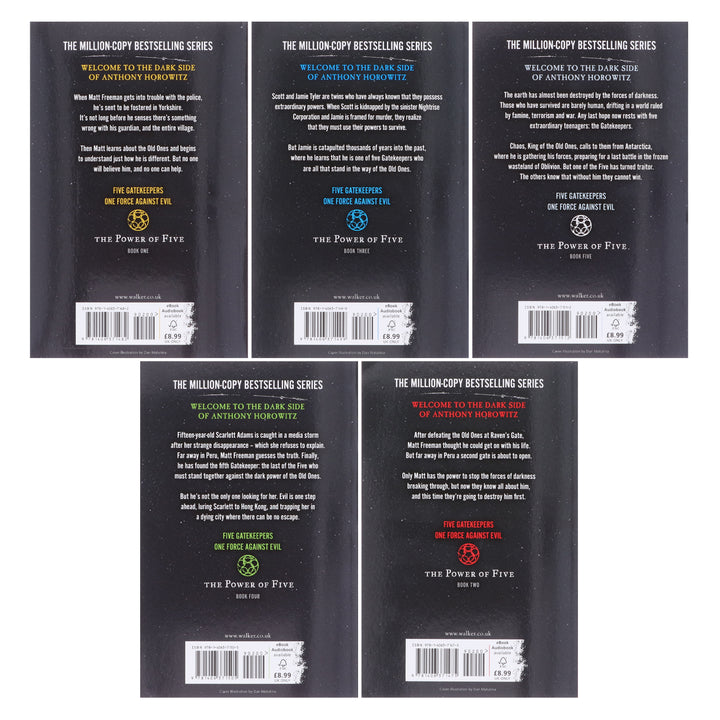 The Power of Five by Anthony Horowitz 5 Books Collection Box Set - Ages 9-14 - Paperback