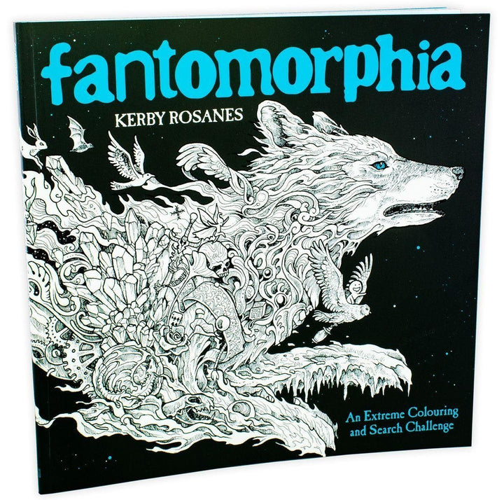 Fantomorphia: An Extreme Colouring and Search Challenge - Paperback - Kerby Rosanes LOM ART (Michael O'Mara)