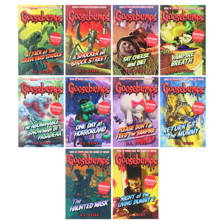 Goosebumps: The Classic Series 2 by R. L. Stine 10 Books Collection - Ages 9-14 - Paperback