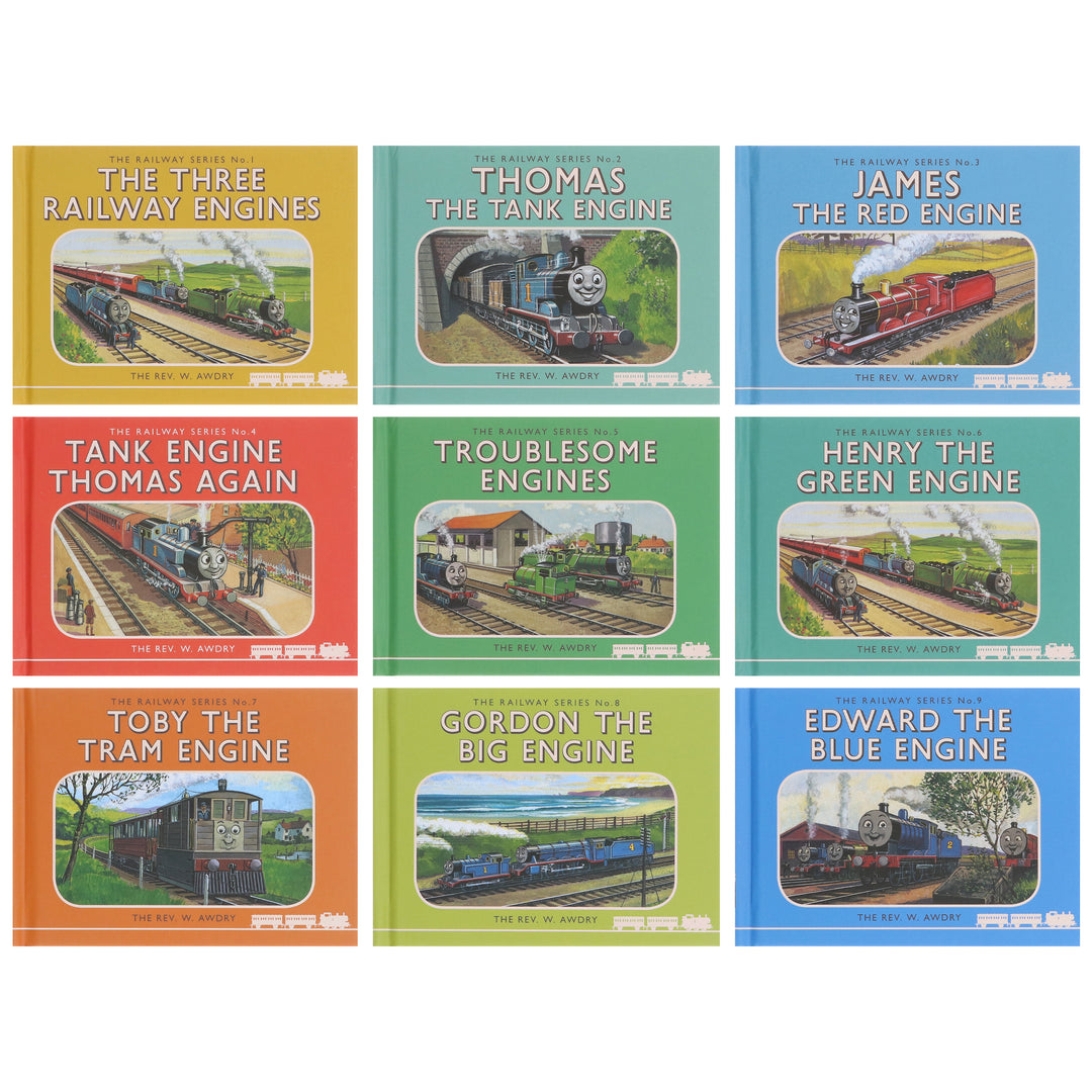 Thomas the Tank Engine: The Classic Library - The Railway Series by Rev. W. Awdry 26 Books Collection Box Set - Ages 5+ - Hardback