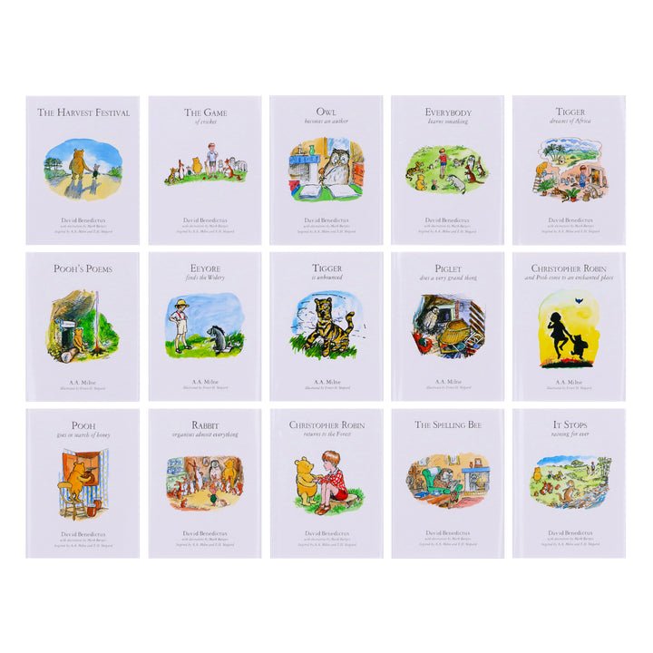 Winnie-the-Pooh by A. A. Milne: The Complete Collection 30 Books Box Set - Ages 3+ - Hardback