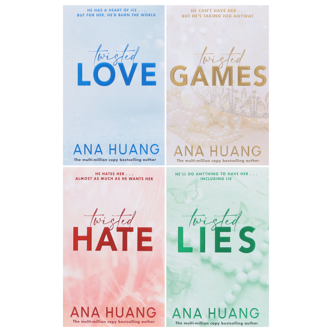 Twisted Series by Ana Huang 4 Books Collection Box Set - Fiction - Paperback