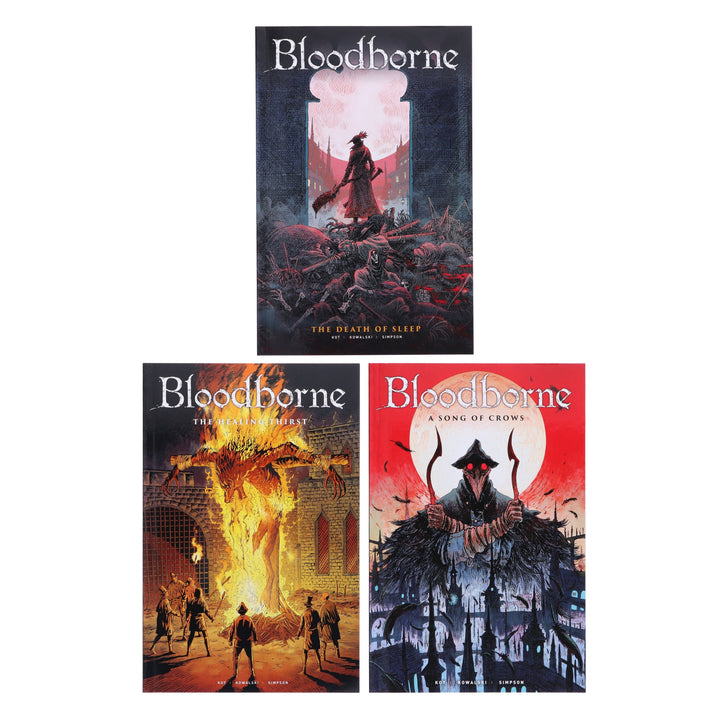 Bloodborne Series by Ales Kot 1-3 Books Collection Box Set - Includes 3 Exclusive Art Cards - Paperback