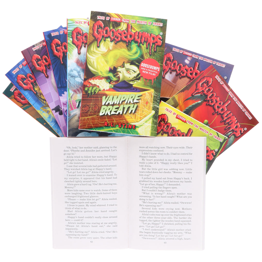 Goosebumps: The Classic Series 2 by R. L. Stine 10 Books Collection - Ages 9-14 - Paperback