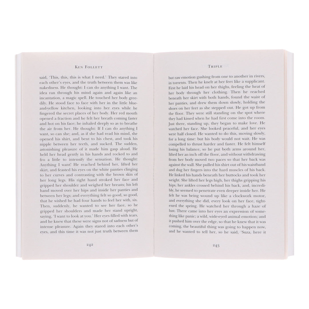 Ken Follett Collection (Eye of the Needle, The Key to Rebecca & Triple) 3 Books Set - Fiction - Paperback