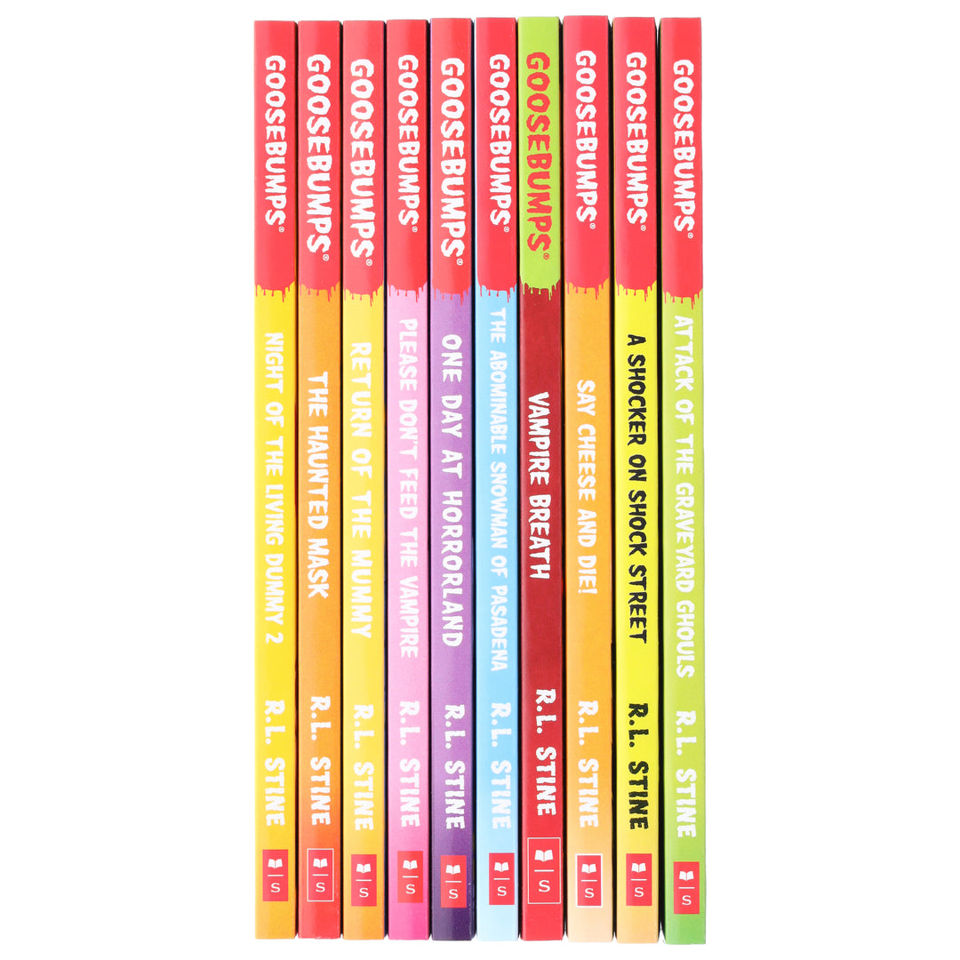 Goosebumps: The Classic Series 2 by R. L. Stine 10 Books Collection - Ages 9-14 - Paperback