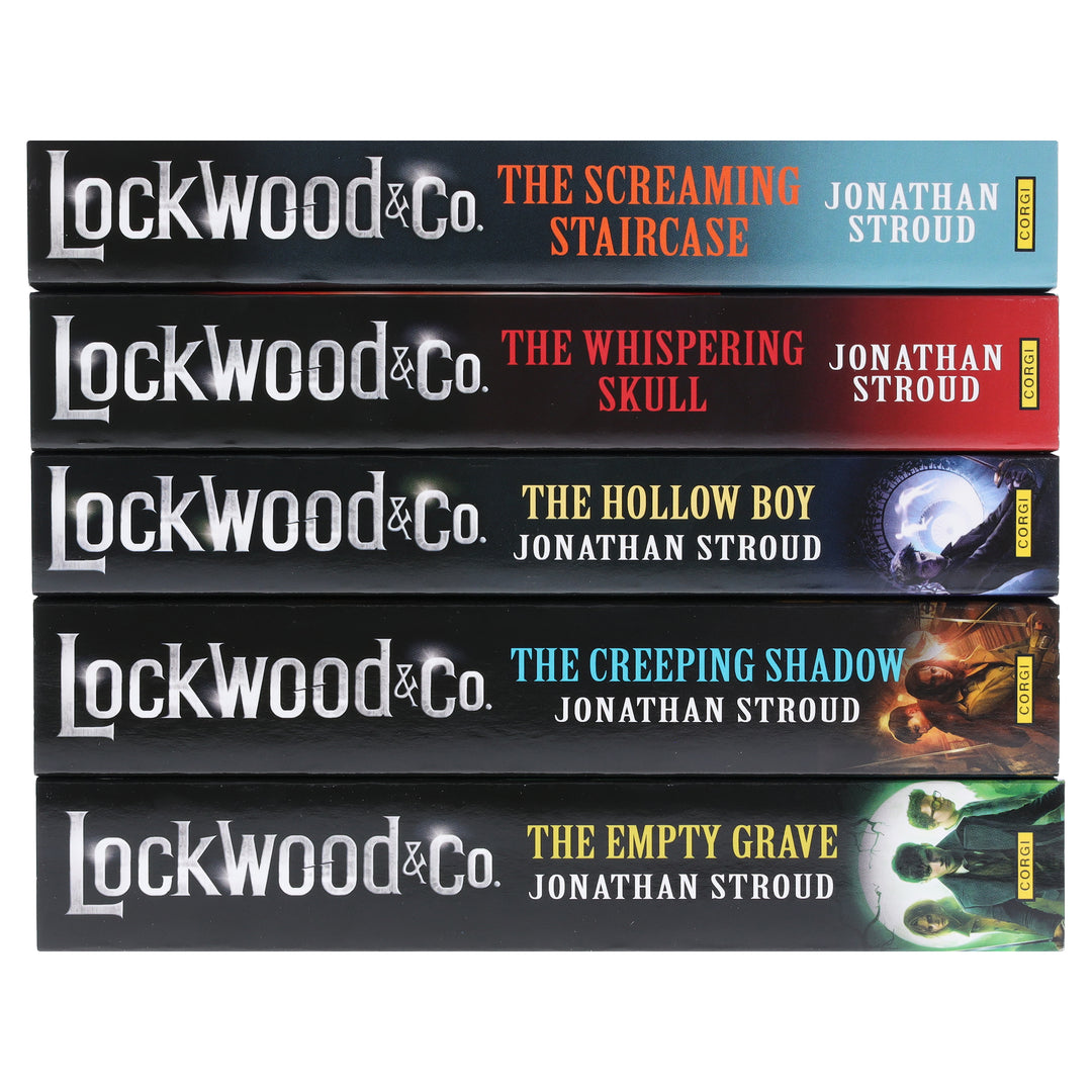 Lockwood & Co. by Jonathan Stroud Complete 5 Books Collection Set - Ages 9-11 - Paperback