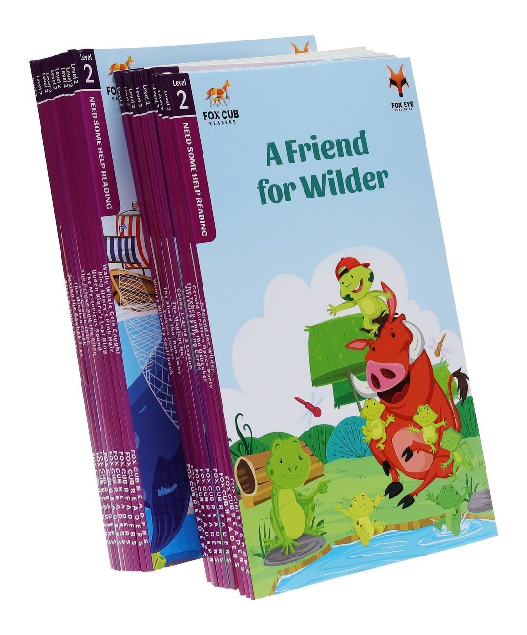 Fox Cub: Emerging Reader Set (Level 2) 18 Books Collection Set - Ages 3+ - Paperback 0-5 Fox Eye Publishing