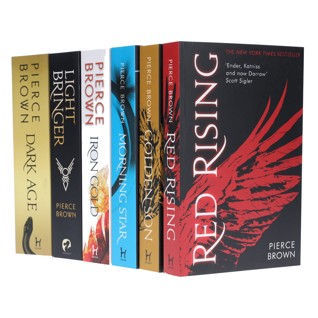 The Red Rising Series by Pierce Brown 6 Books Collection Set - Fiction - Paperback
