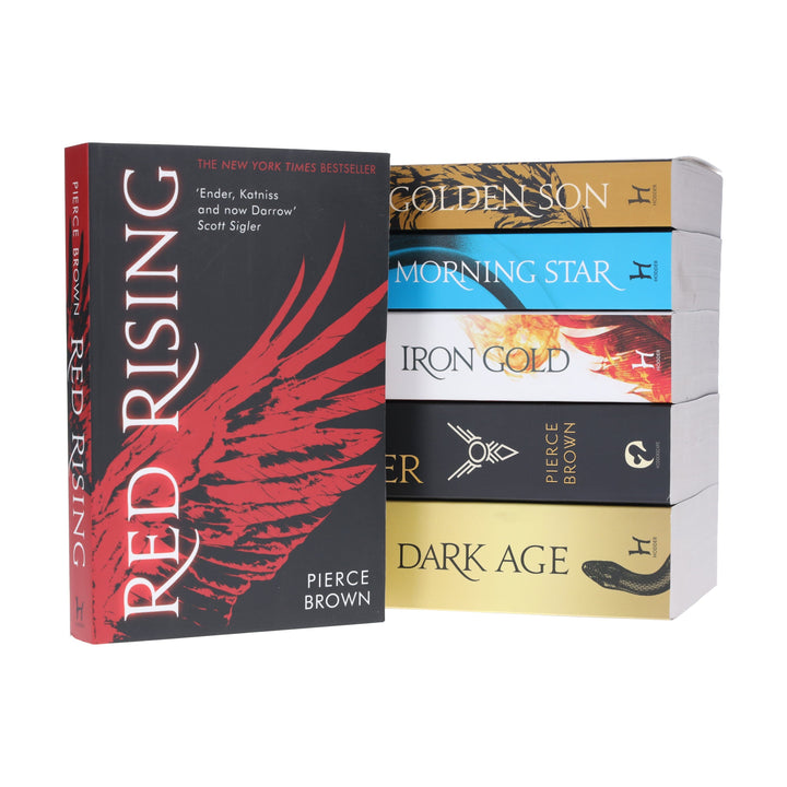 The Red Rising Series by Pierce Brown 6 Books Collection Set - Fiction - Paperback