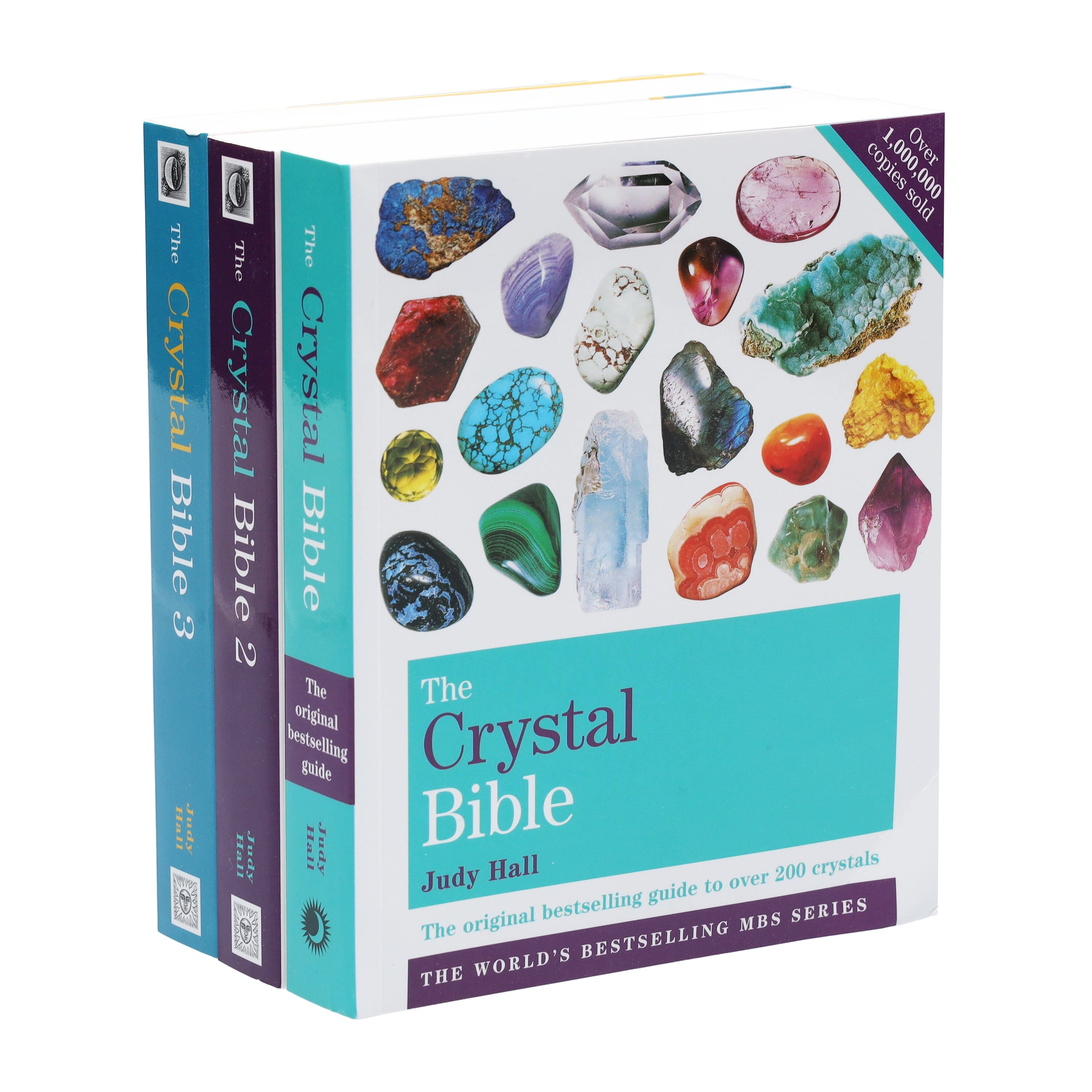 The Crystal Bible Series by Judy Hall: Volume 1-3 Books Collection