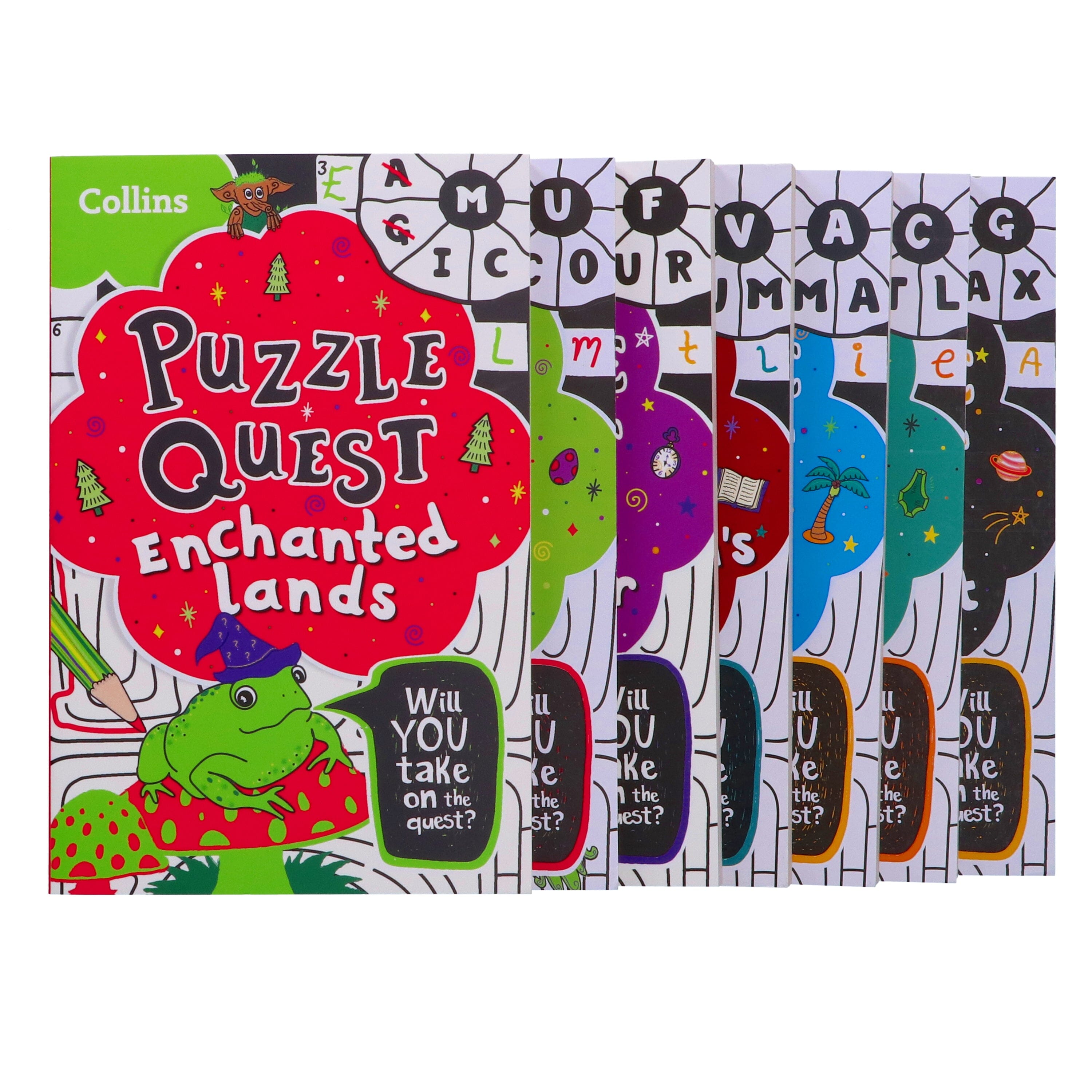Puzzle Quest Series 7 Books Collection Set By Kia Marie Hunt