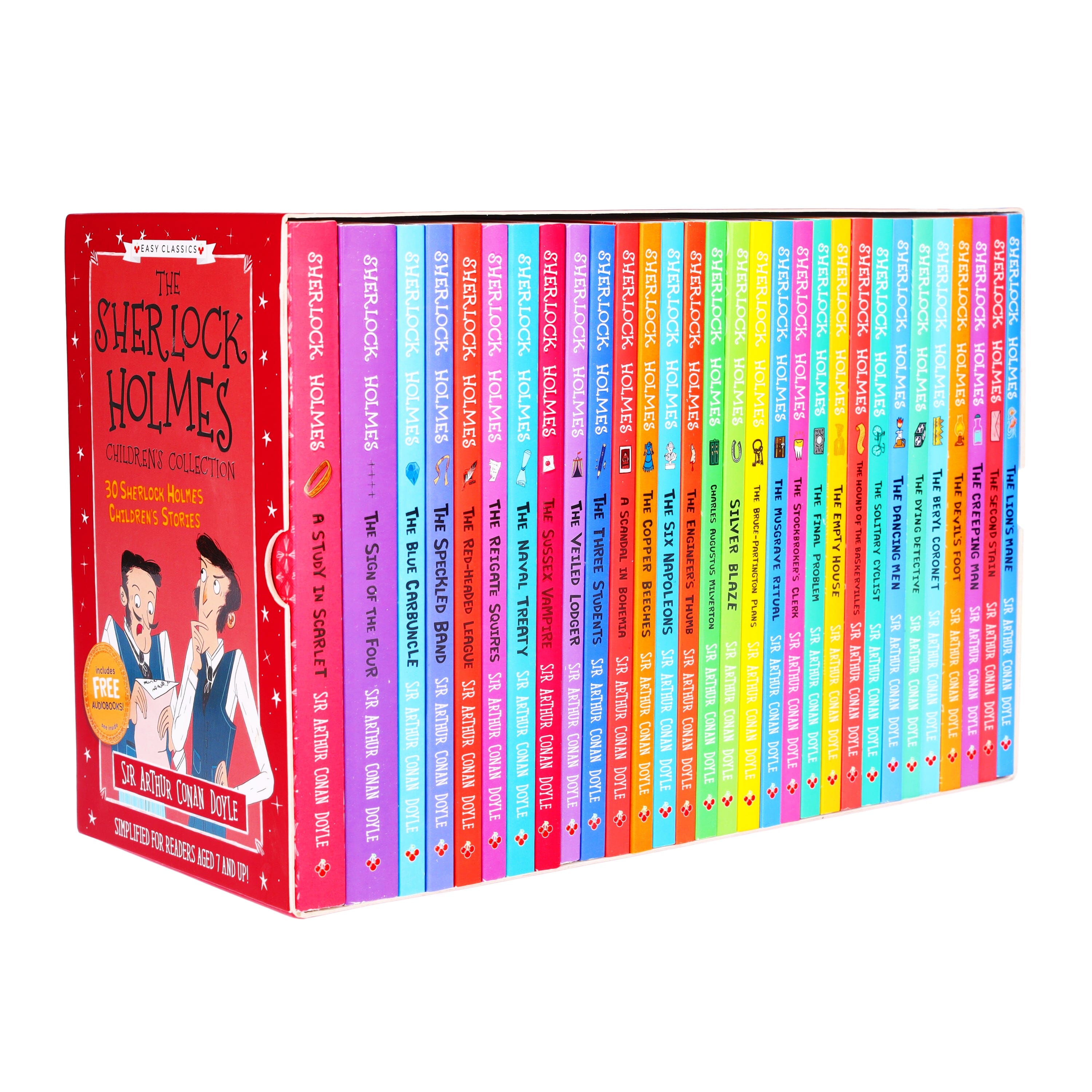 Sherlock Holmes Complete 7 Books Hardback Collection Box Set