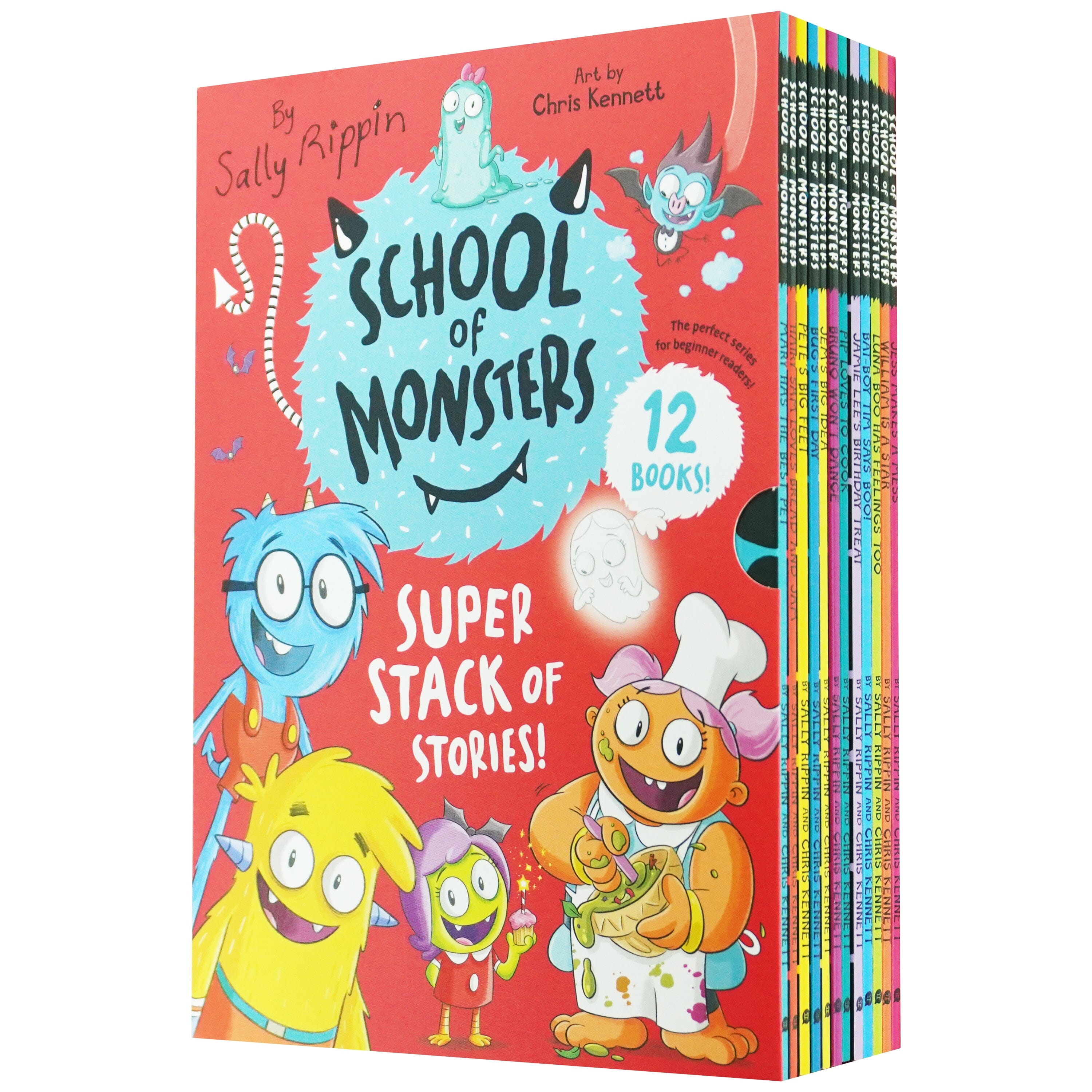 book series about monsters School of Monsters Series by Sally Rippin 12 Books Collection Box Set -  Ages 4+