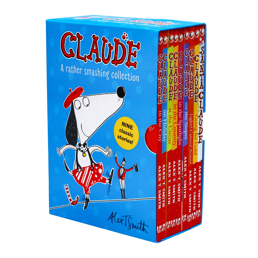 Claude A Rather Smashing Collection by Alex T. Smith 9 Books Box Set - Ages 7-9 - Paperback 7-9 Hodder & Stoughton