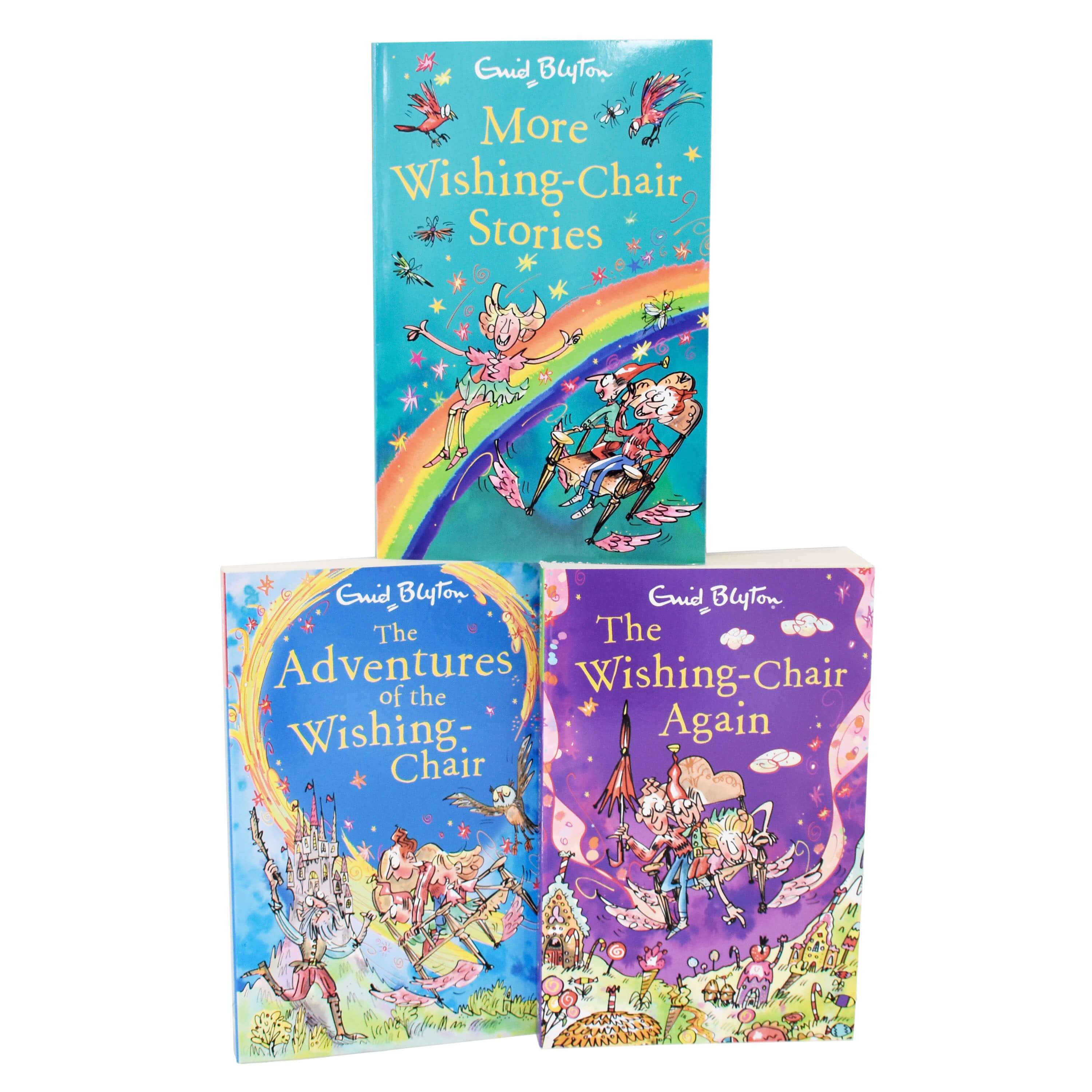 Enid Blyton The Wishing Chair 3 Book Collection By Enid Blyton New Cover - Ages 5-7 - Paperback