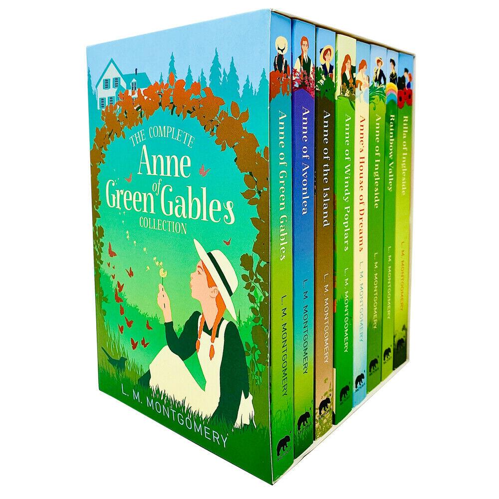 Anne Of Green Gables 8 Books Children Set Box Pack Paperback By L. M. Montgomery - St Stephens Books
