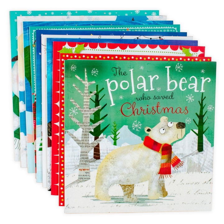 Christmas Wishes 10 Book Collection - Ages 0-5 - Paperback 0-5 Make Believe Ideas Ltd