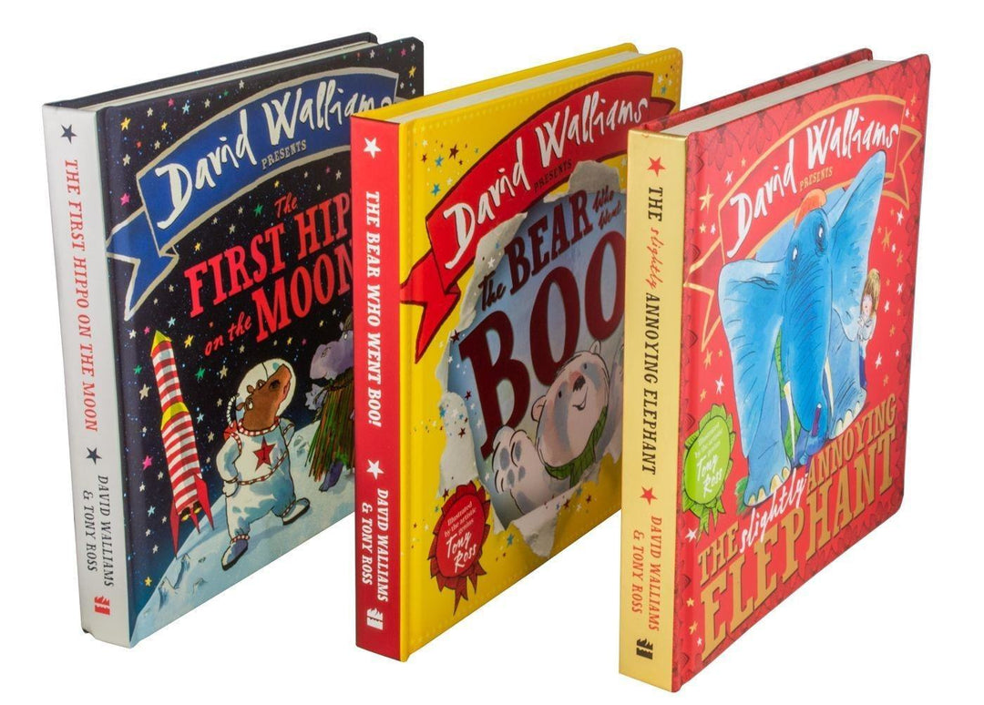 David Walliams Presents 3 Board Books Colletion 0-5 Harper Collins